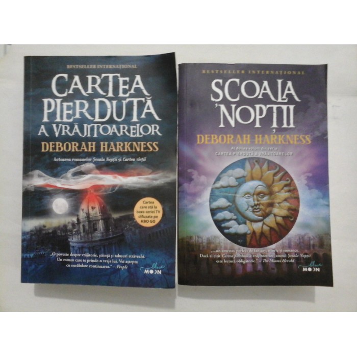CARTEA PIERDUTA A VRAJITOARELOR * SCOALA  NOPTII  -  DEBORAH  HARKNESS